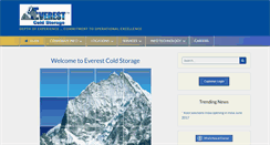 Desktop Screenshot of everest-cold.com